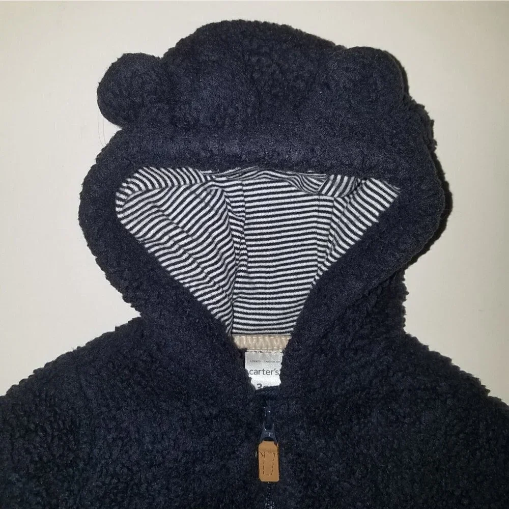 Carters hooded footie